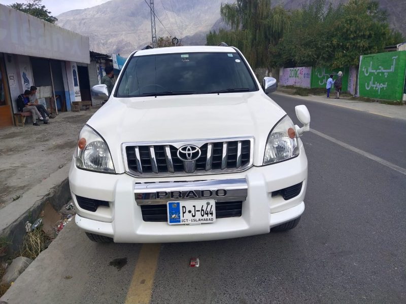 Rent a Toyota Prado 2006 for Your Hunza and Skardu Adventure from Gilgit
