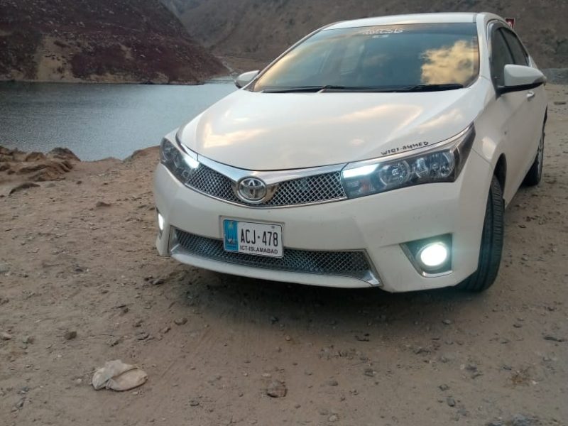Rent a Toyota Corolla for Your Tour of Hunza Skardu and Swat