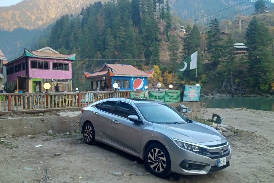 Rent a Car Honda Civic for tour of Hunza Skardu Swat
