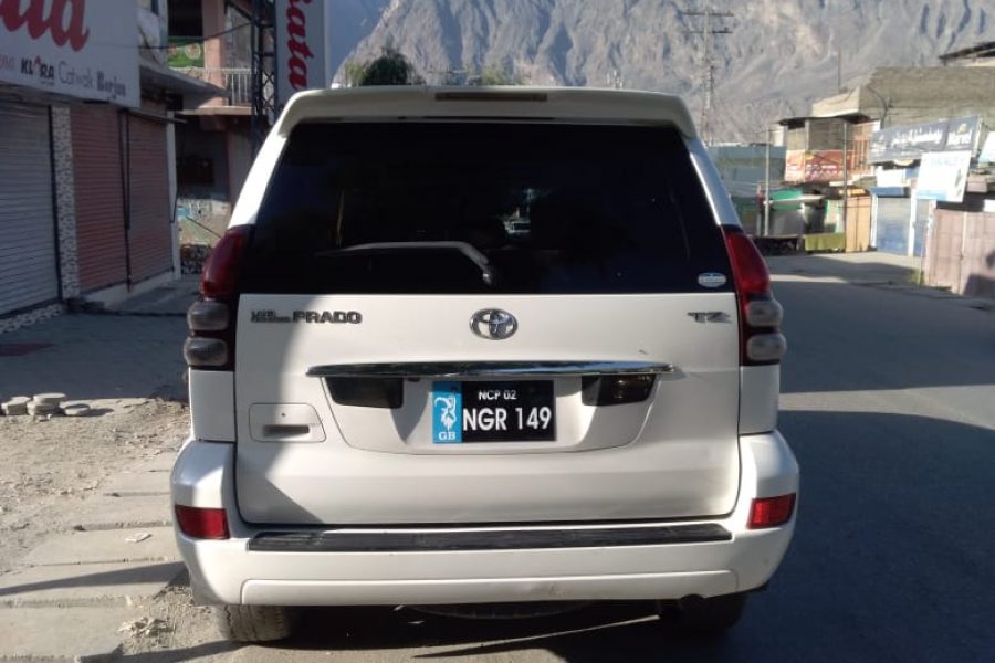 Rent a Toyota Prado 2006 for Your Hunza and Skardu Adventure