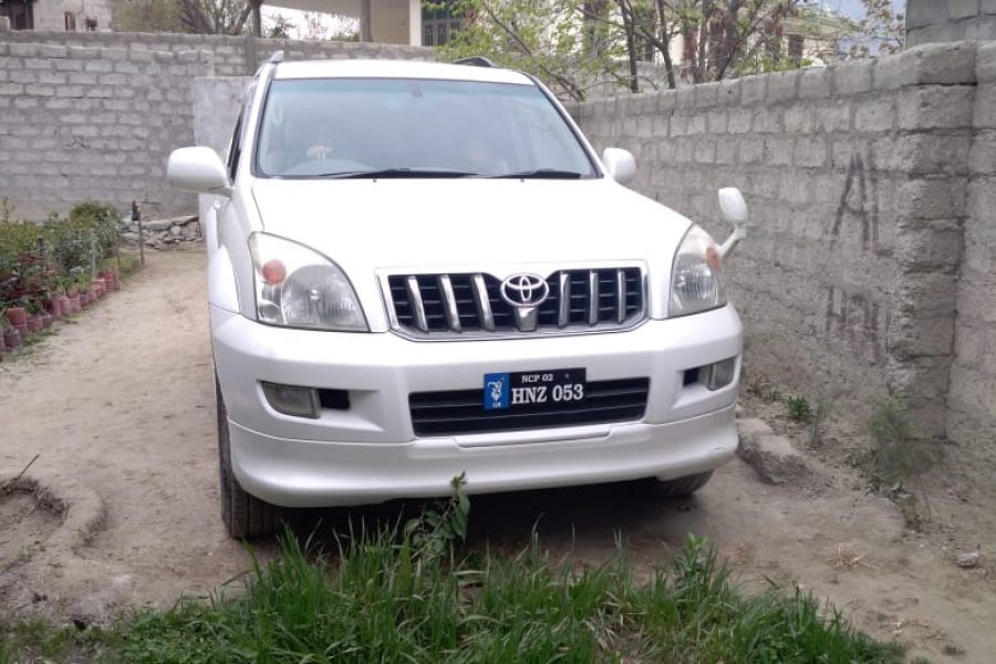 Rent a Toyota Prado 2006 for Your Hunza and Skardu Adventure